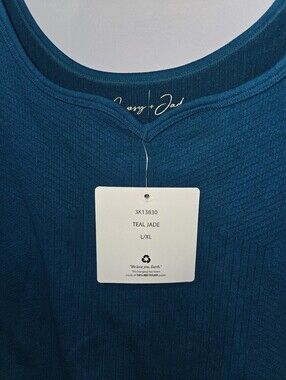 NWT Gypsy & Jade Blue Crop Top
